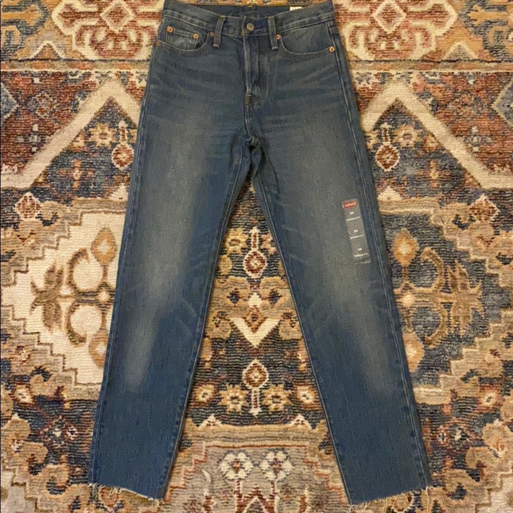 Levi’s white oak cone denim 501 wedgie fit